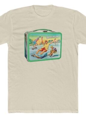 Retro 1978 Lunchpail Skateboarder T-shirt  ( Skateboard tee )